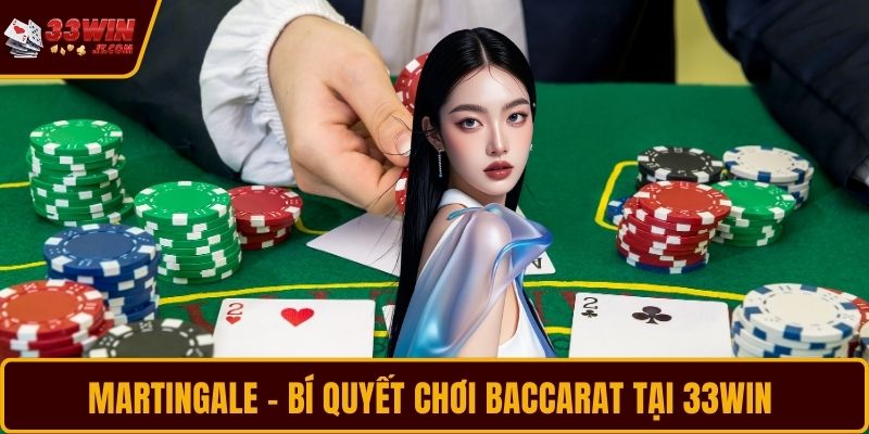 Martingale - bí quyết chơi Baccarat tại 33WIN giúp thắng đậm