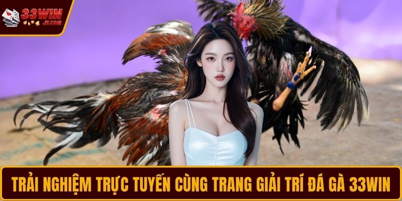 Trải nghiệm trực tuyến cùng trang giải trí đá gà 33WIN